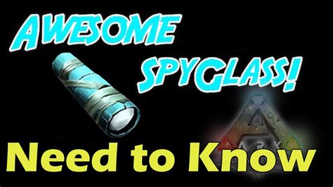 Like a regular SpyGlass, except Awesomer Works on Dinos Players Structures Eggs Loot Supply Drops And more Shows a bunch of relevant information for the current target (see pics). . Ark awesome spyglass mod